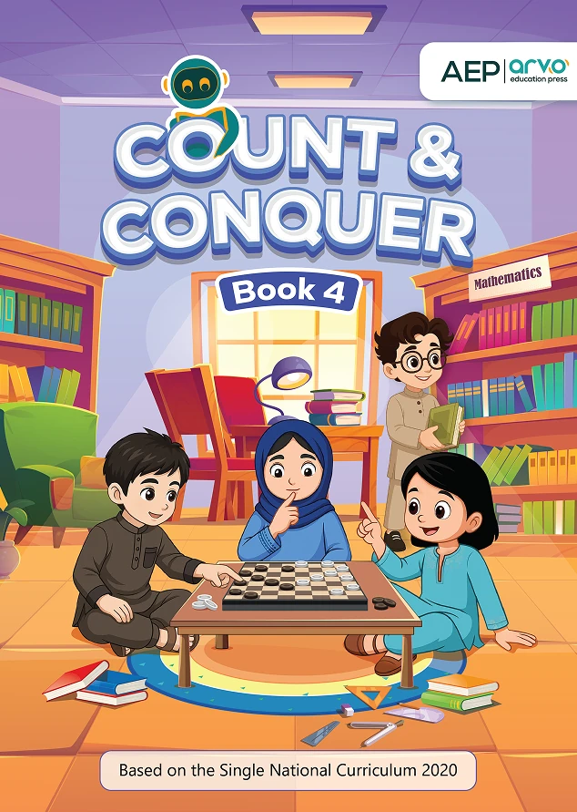 Count and Conquer Math textbook cover